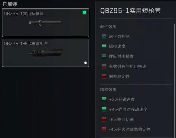 《三角洲行动》QBZ95-1配件推荐攻略2